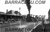 Last steam train regular run in Victoriaville, 1960 / Dernier passage r�gulier du train &agrave; vapeur &agrave; Victoriaville, 1960.